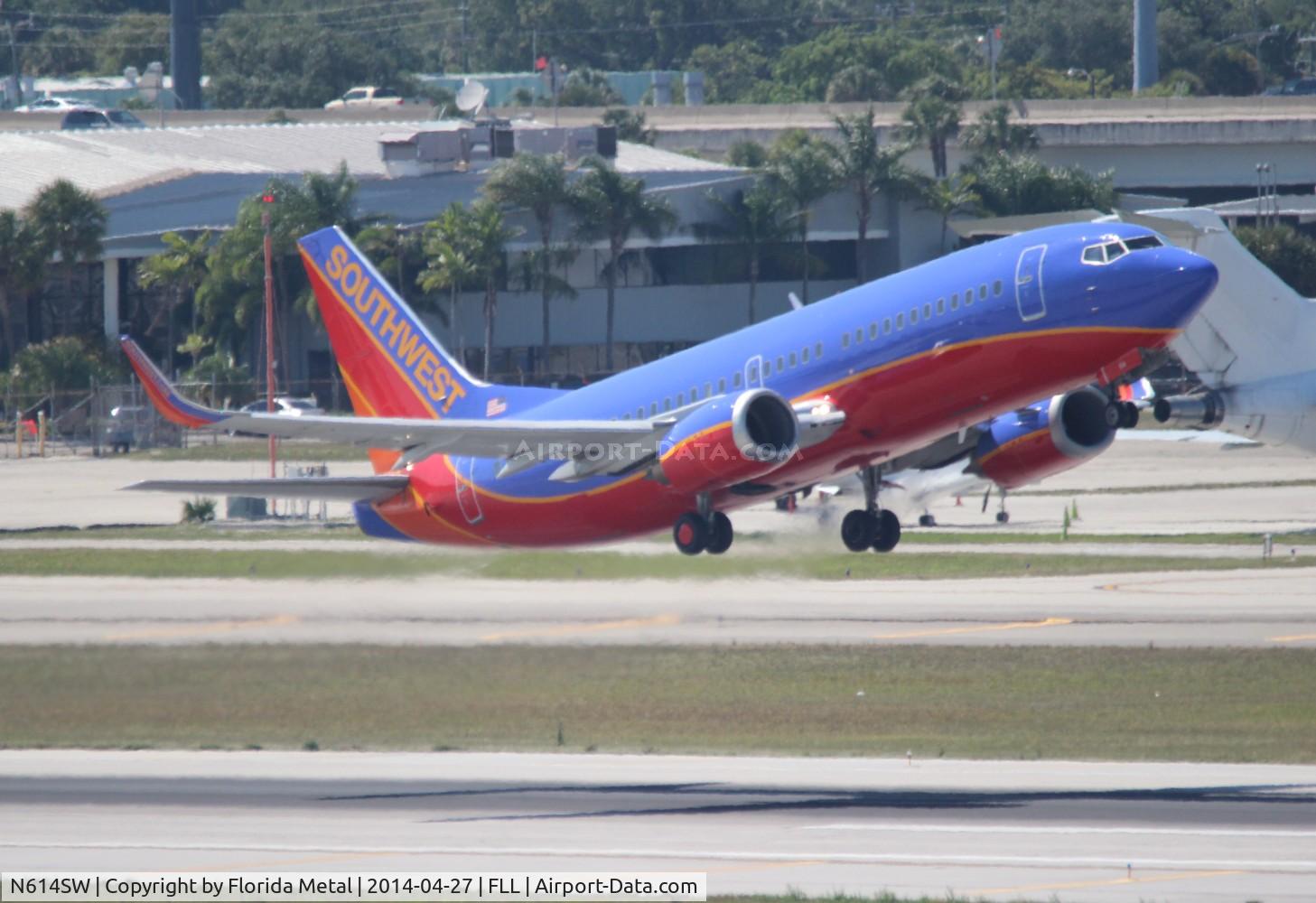 N614SW, 1995 Boeing 737-3H4 C/N 28033, Southwest