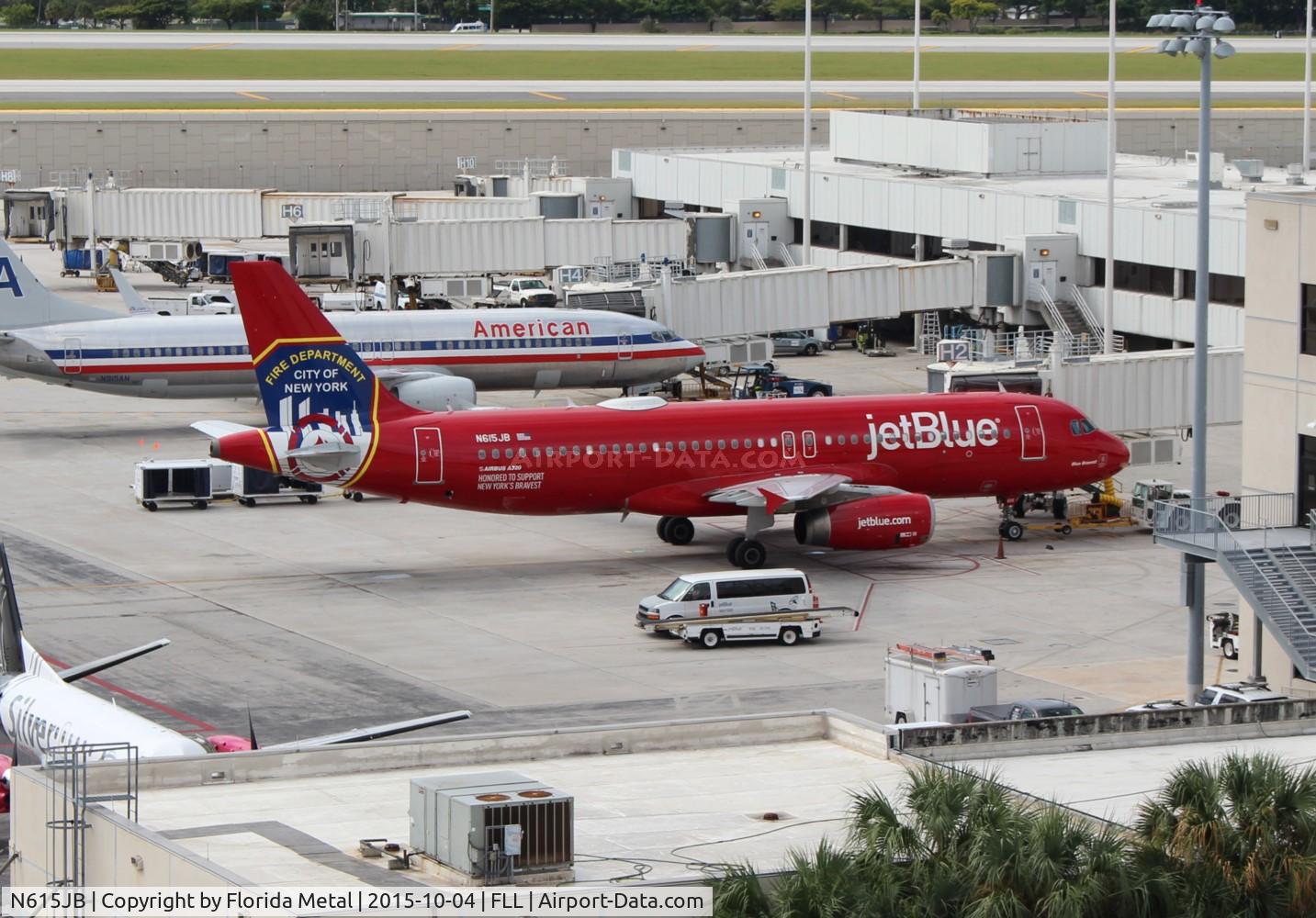 N615JB, 2005 Airbus A320-232 C/N 2461, NYFD Jet Blue