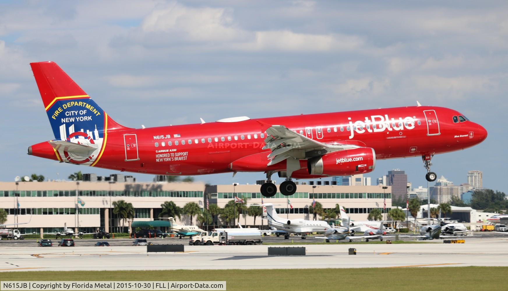 N615JB, 2005 Airbus A320-232 C/N 2461, Jet Blue NYFD