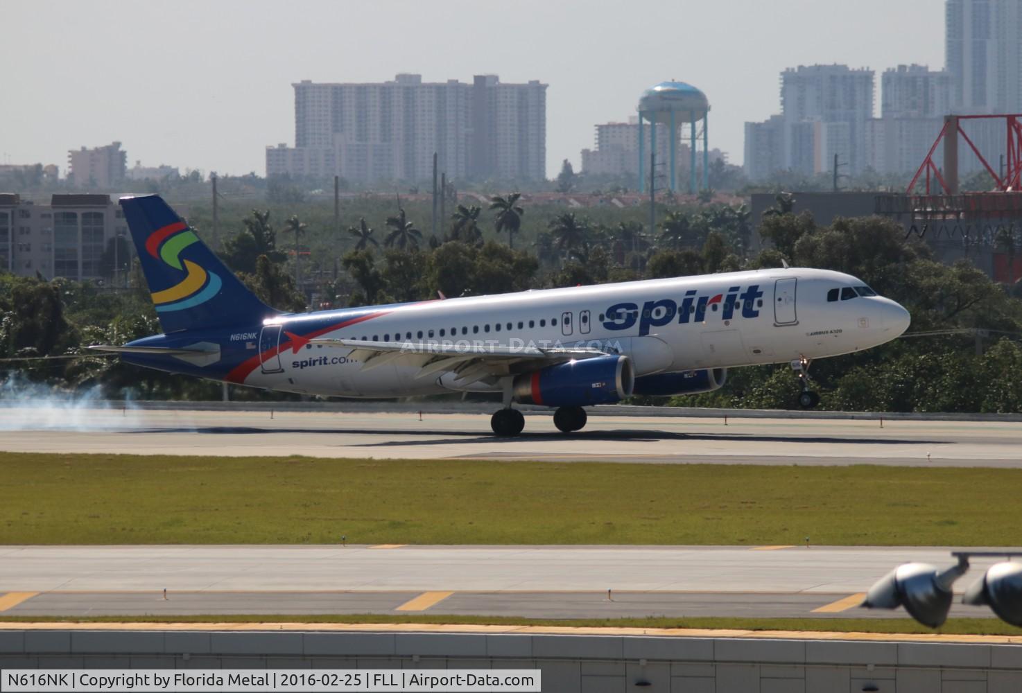 N616NK, 2012 Airbus A320-232 C/N 5370, Spirit