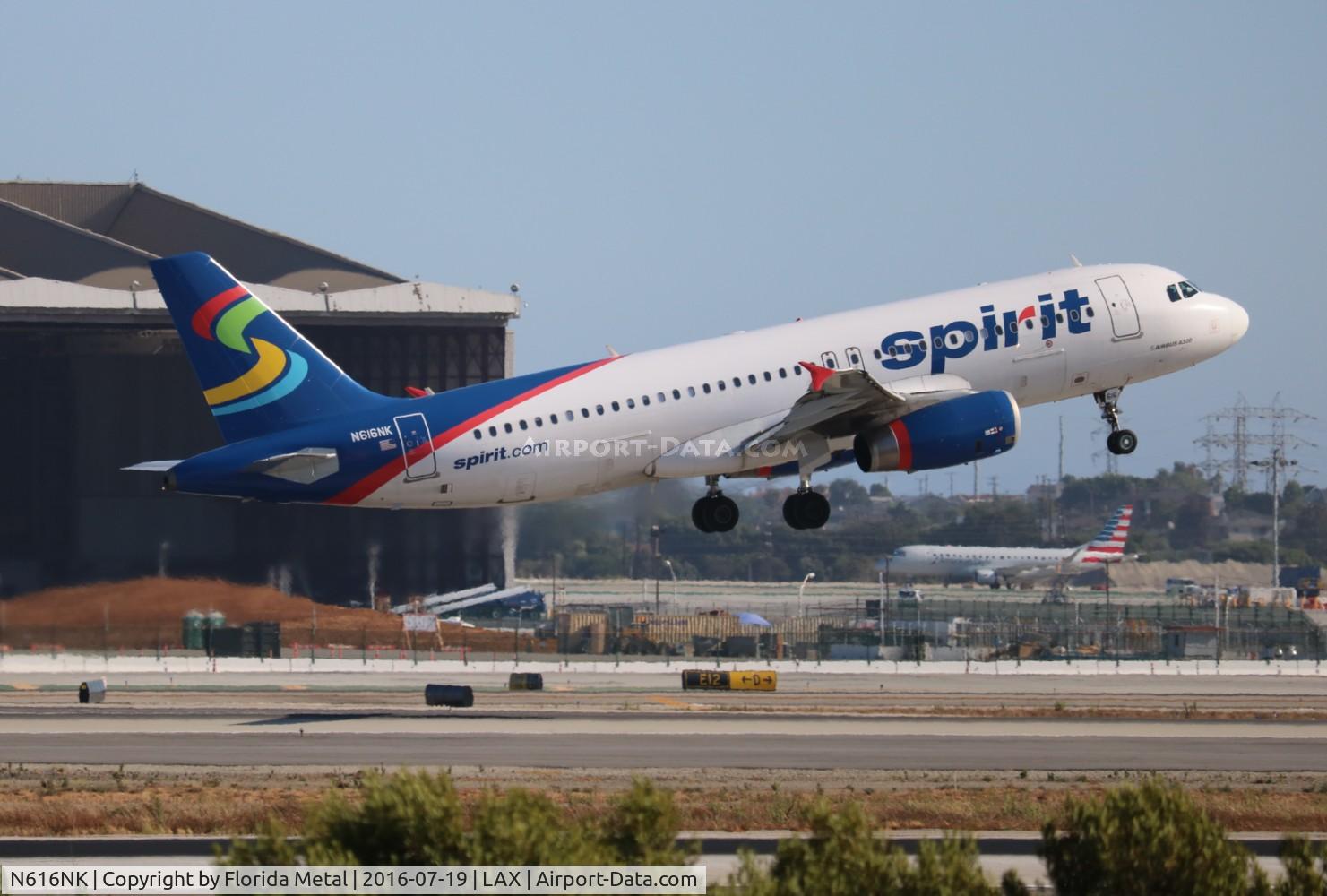 N616NK, 2012 Airbus A320-232 C/N 5370, Spirit