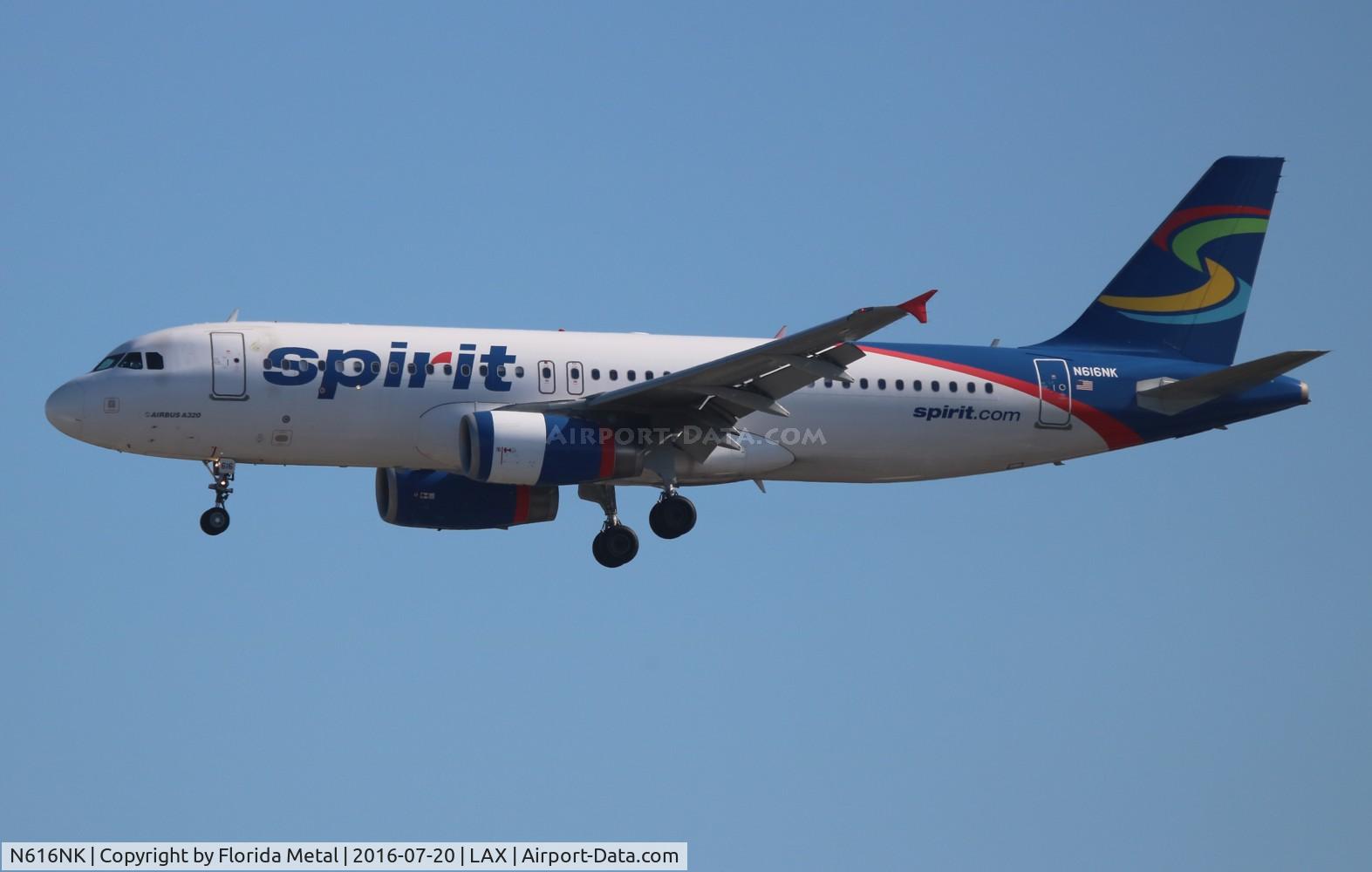 N616NK, 2012 Airbus A320-232 C/N 5370, Spirit