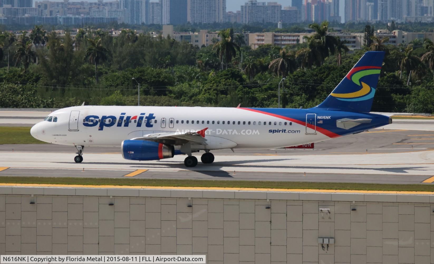 N616NK, 2012 Airbus A320-232 C/N 5370, Spirit