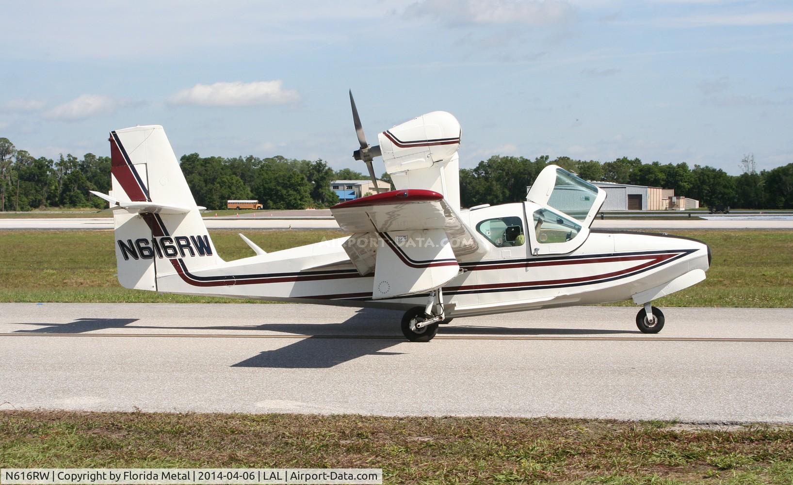 N616RW, 1978 Consolidated Aeronautics Inc. Lake LA-4-200 C/N 888, Lake LA-4-200