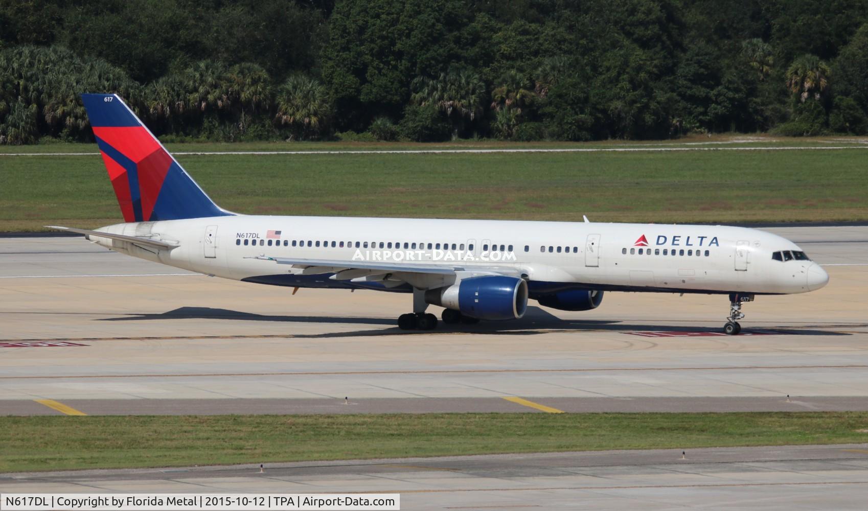 N617DL, 1986 Boeing 757-232 C/N 22907, Delta