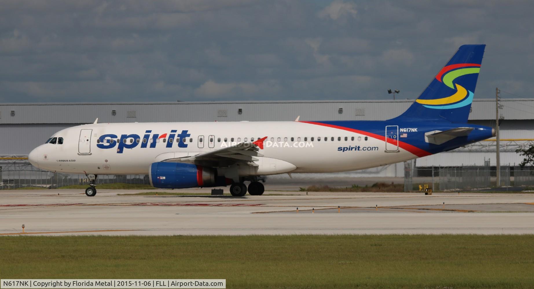 N617NK, 2012 Airbus A320-232 C/N 5387, Spirit