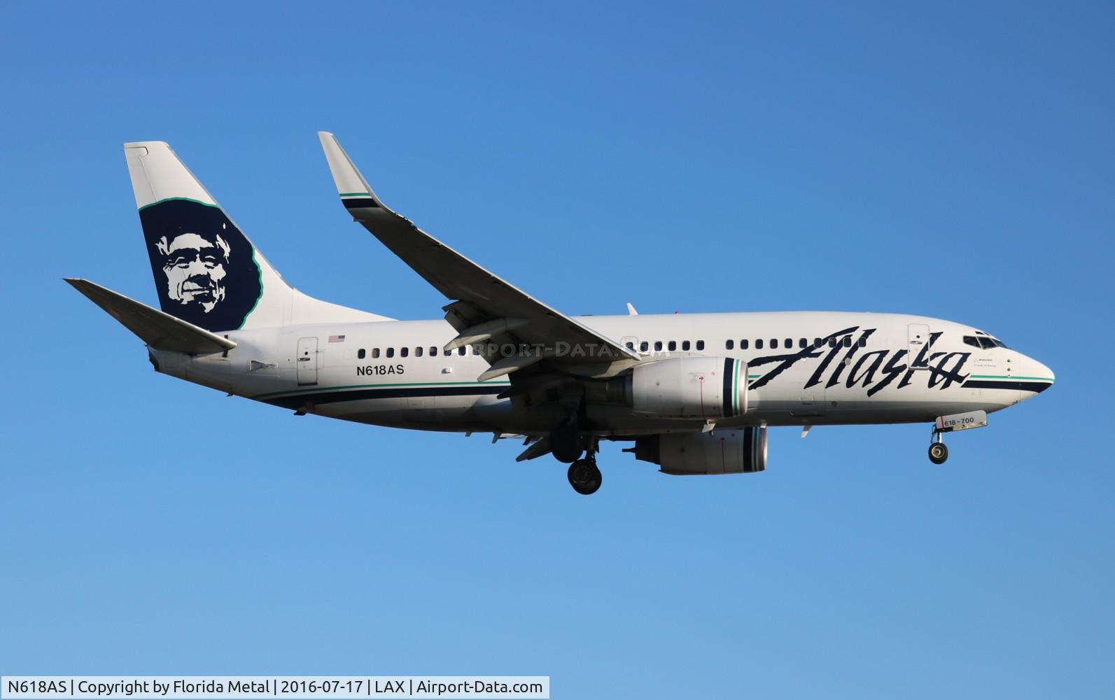 N618AS, 2000 Boeing 737-790 C/N 30543, Alaska