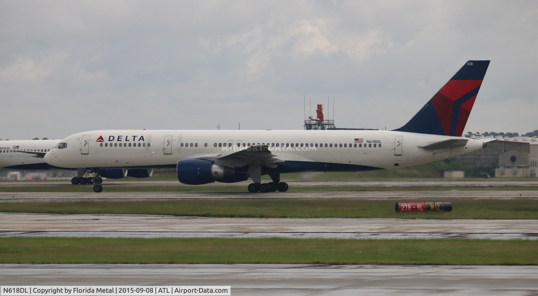 N618DL, 1986 Boeing 757-232 C/N 22908, Delta