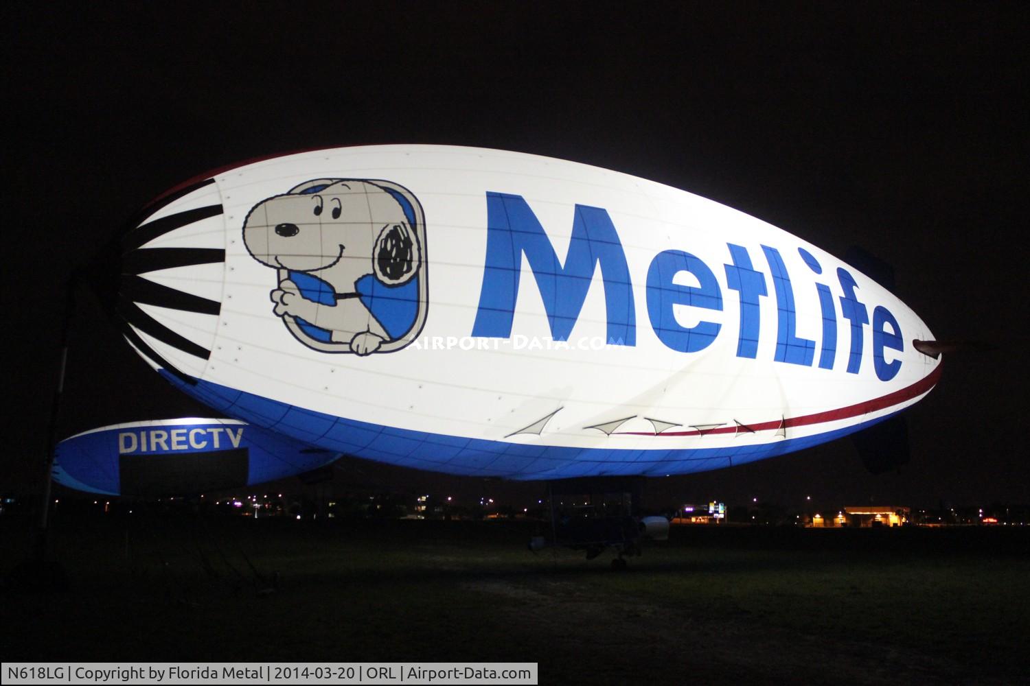 N618LG, 2000 American Blimp Corp A-60+ C/N 018, Snoopy One