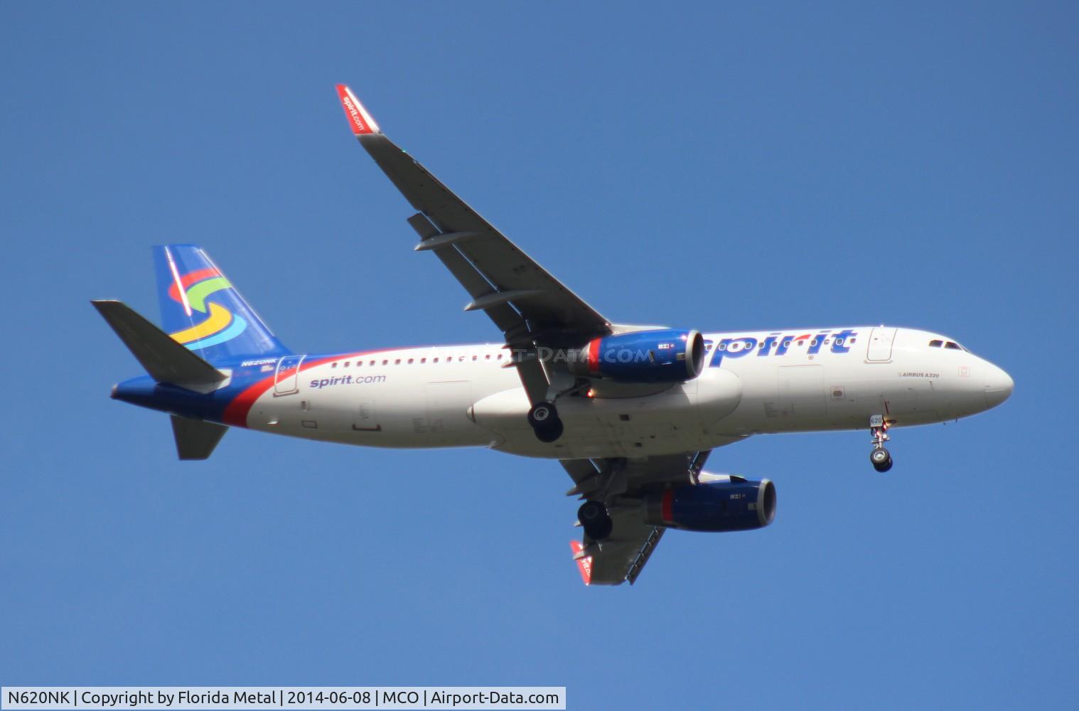 N620NK, 2013 Airbus A320-232 C/N 5624, Spirit