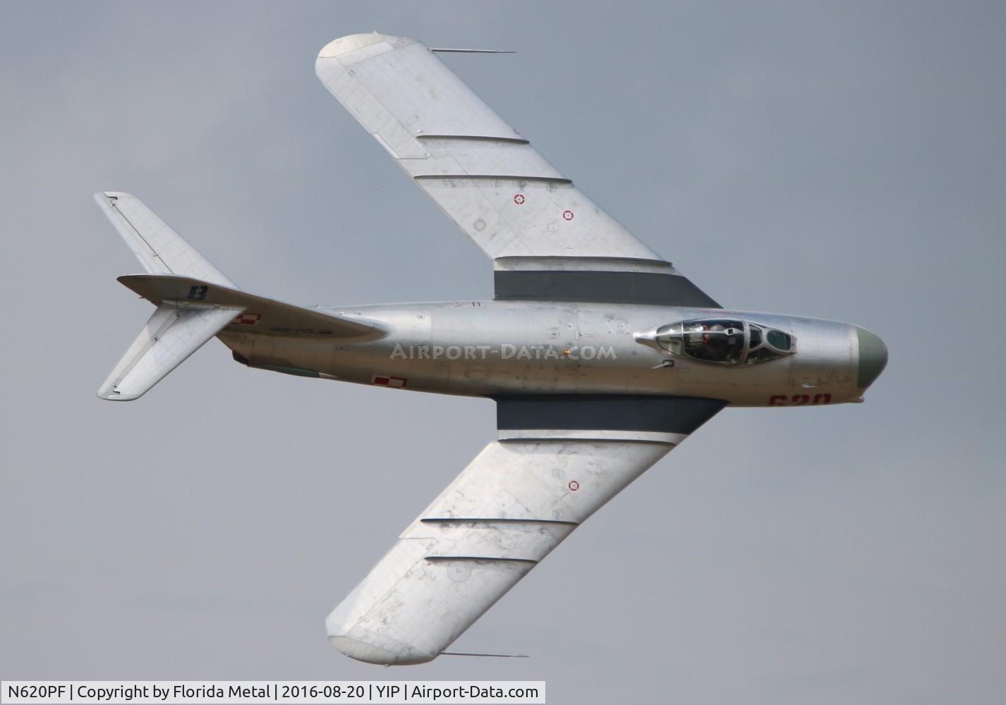 N620PF, 1960 PZL-Mielec Lim-5 (MiG-17F) C/N 1D0620, Mig-17