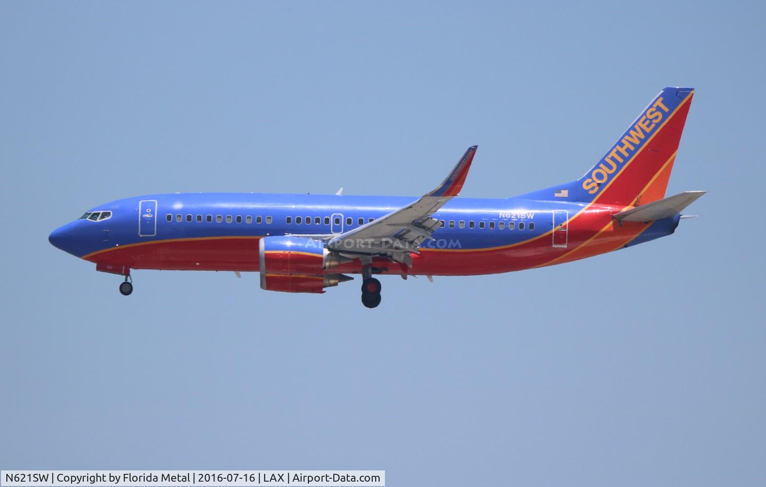 N621SW, 1996 Boeing 737-3H4 C/N 28037, Southwest