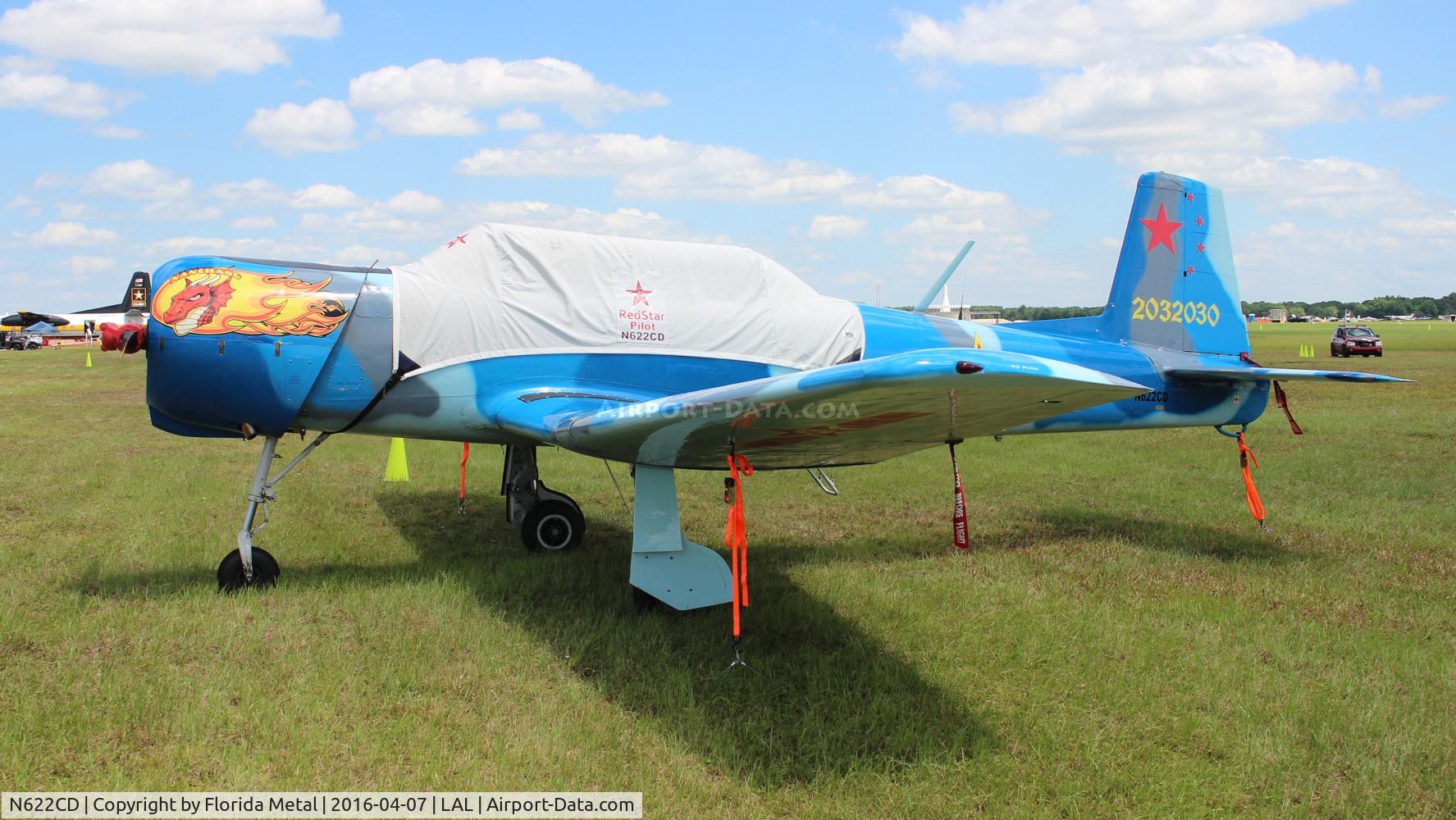 N622CD, 1977 Nanchang CJ-6A C/N 2032030, CJ-6A