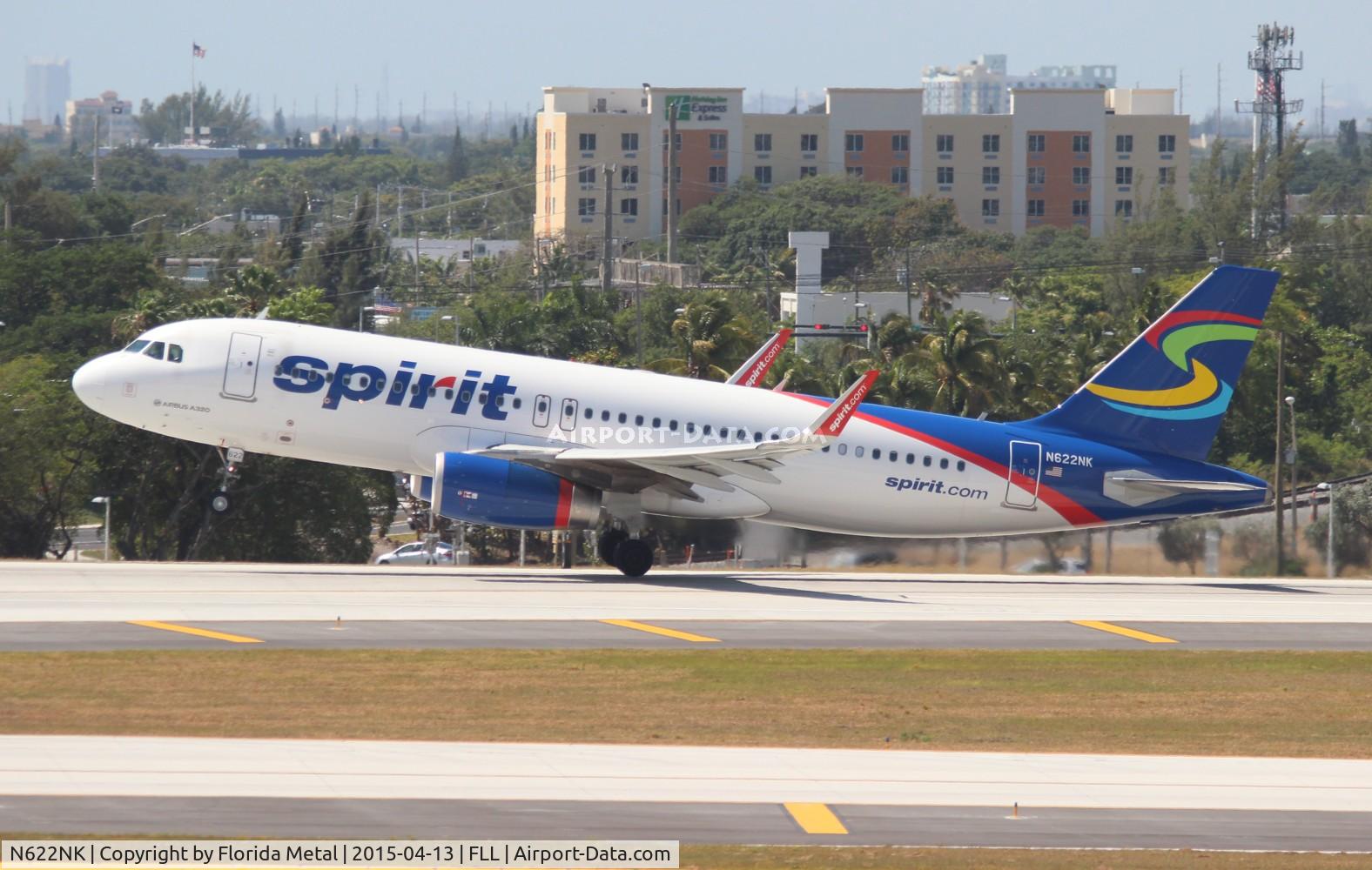 N622NK, 2013 Airbus A320-232 C/N 5804, Spirit