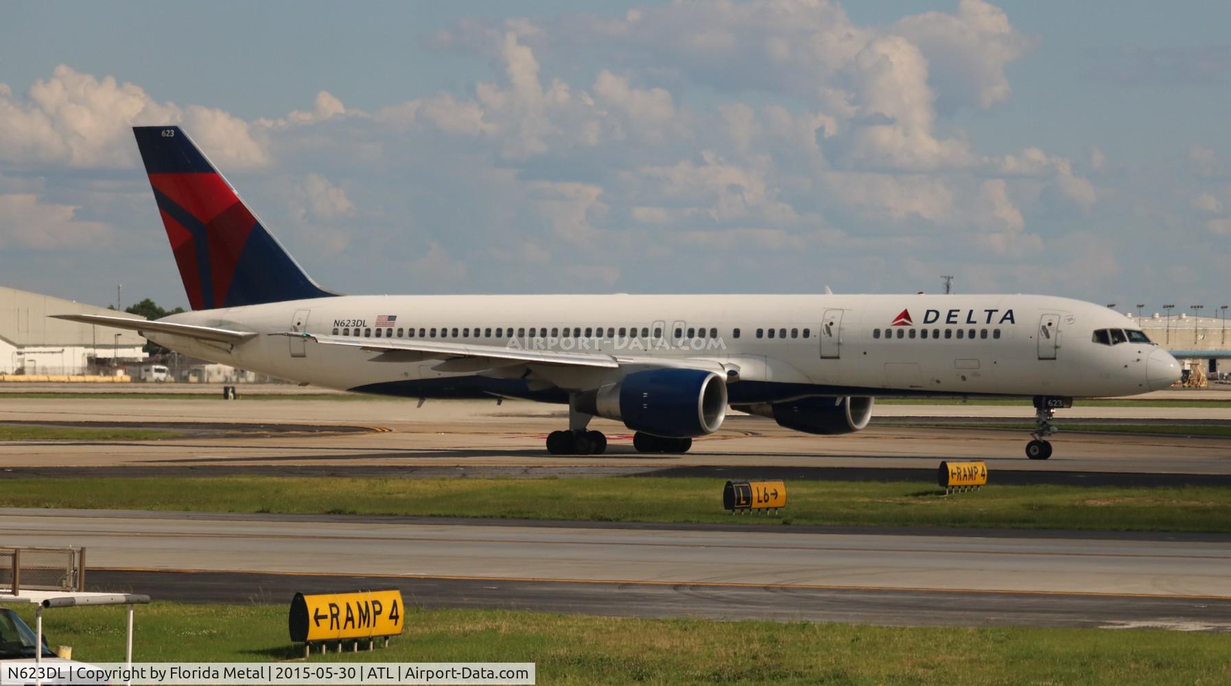 N623DL, 1987 Boeing 757-232 C/N 22913, Delta