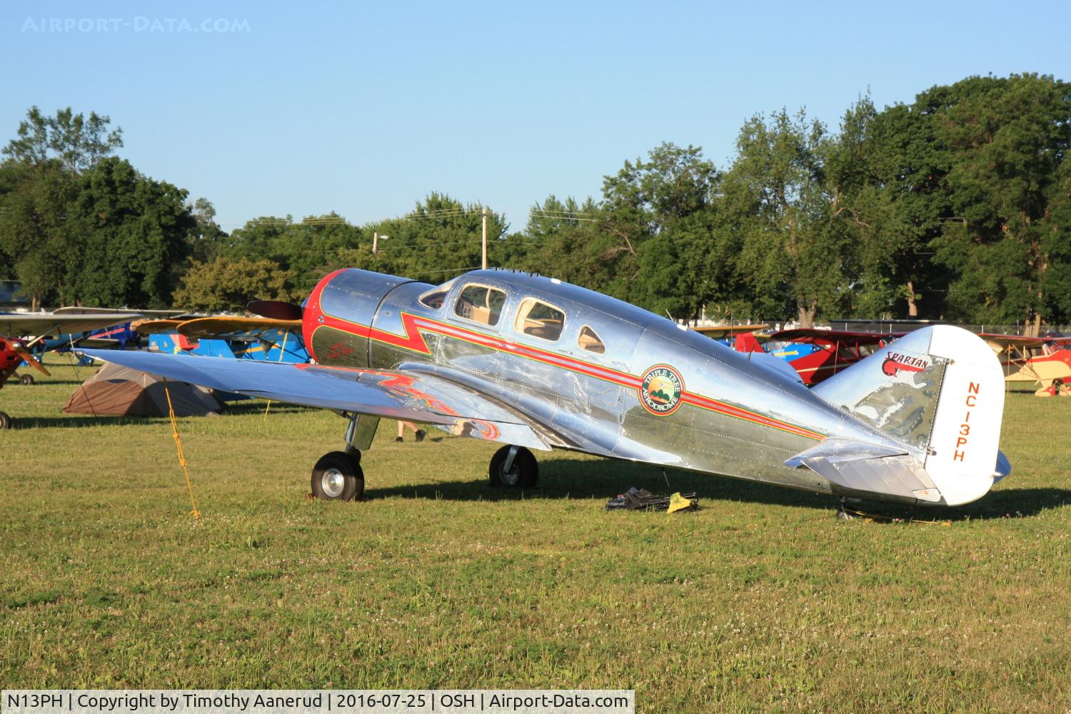 N13PH, 1938 Spartan 7W Executive C/N 13, 1938 Spartan 7W, c/n: 13