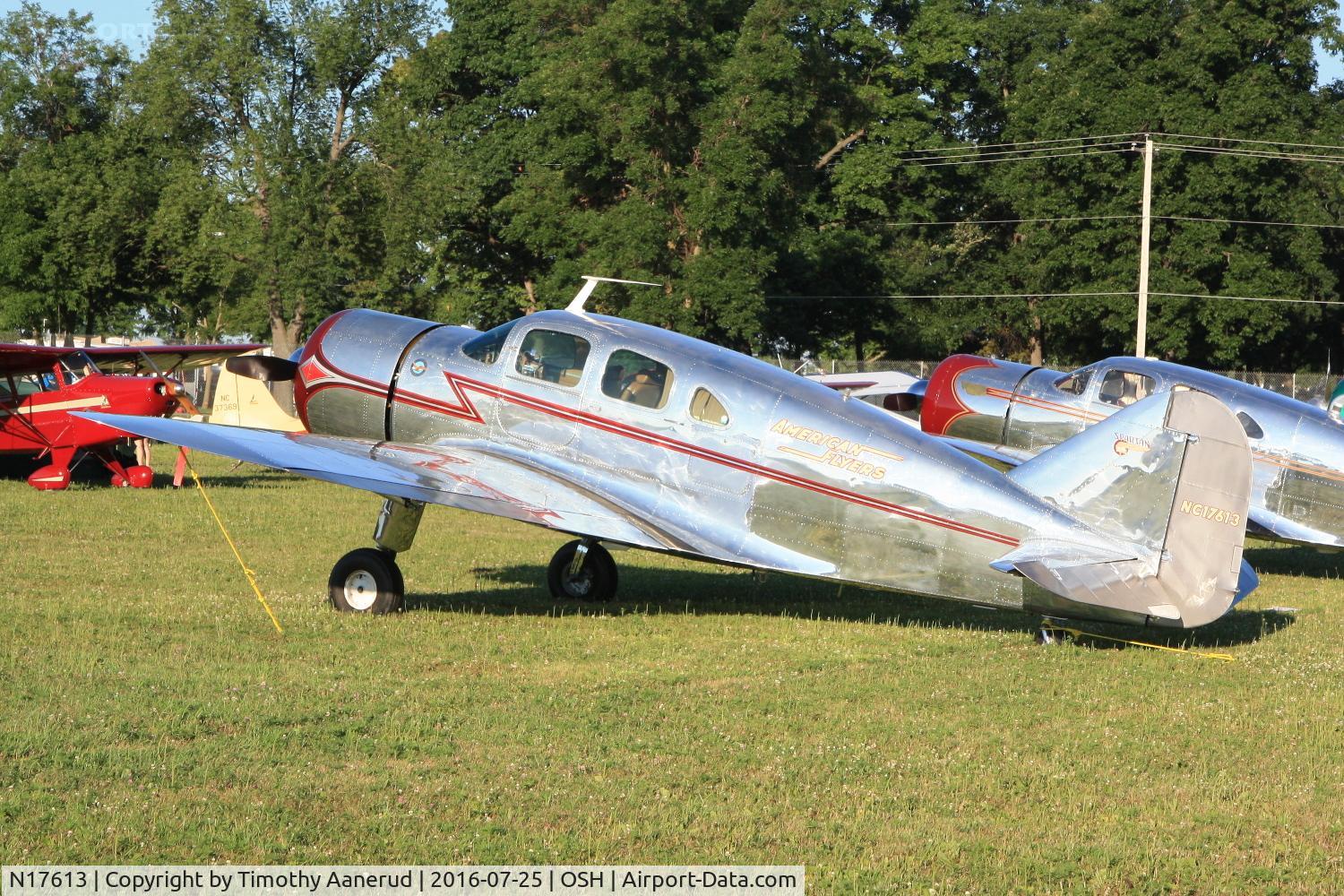N17613, 1937 Spartan 7W Executive C/N 12, 1937 Spartan 7W, c/n: 12