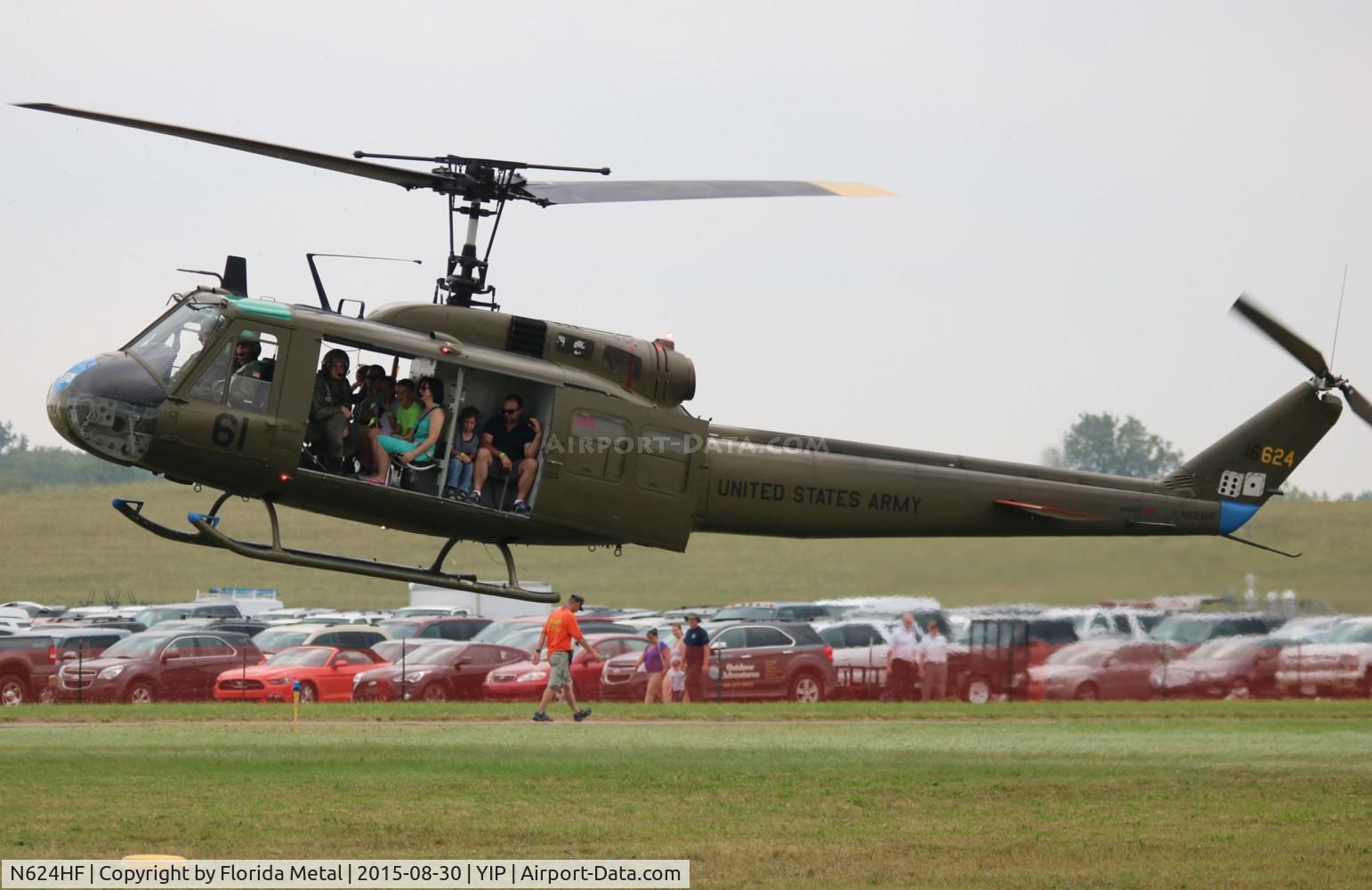 N624HF, 1966 Bell UH-1D Iroquois C/N 8819, UH-1H