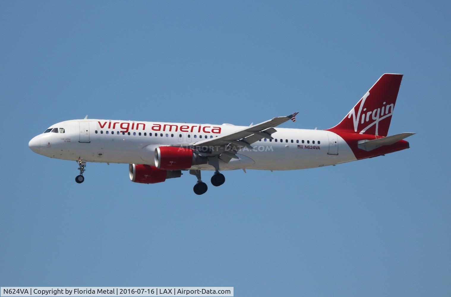 N624VA, 2006 Airbus A320-214 C/N 2778, Virgin America