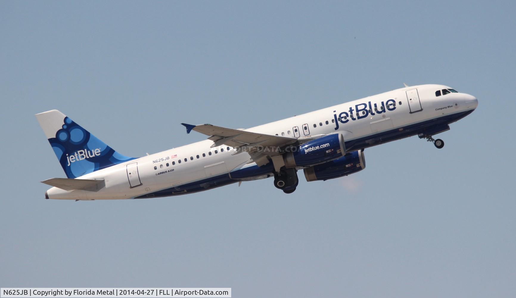 N625JB, 2005 Airbus A320-232 C/N 2535, Jet Blue