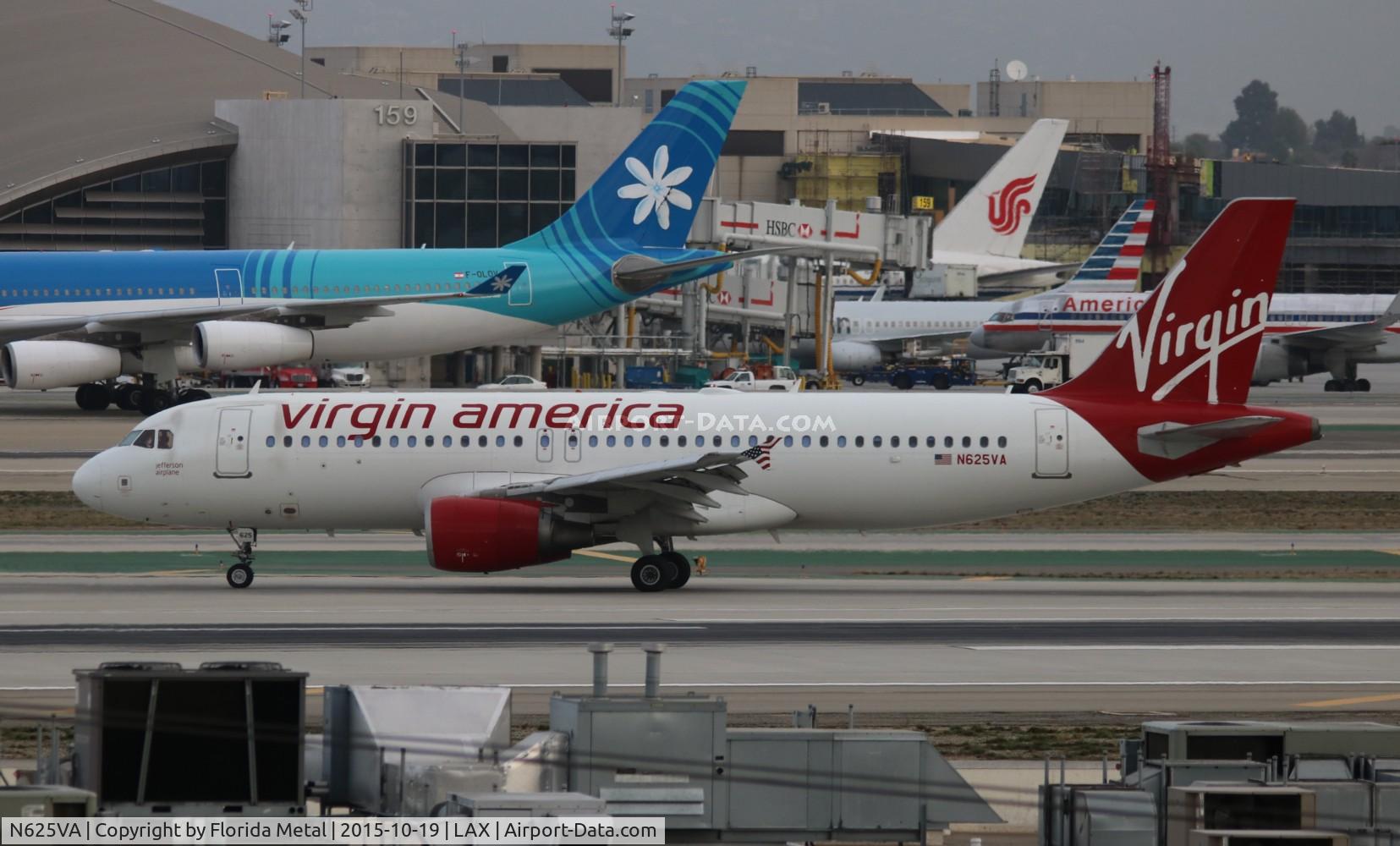 N625VA, 2006 Airbus A320-214 C/N 2800, Virgin America