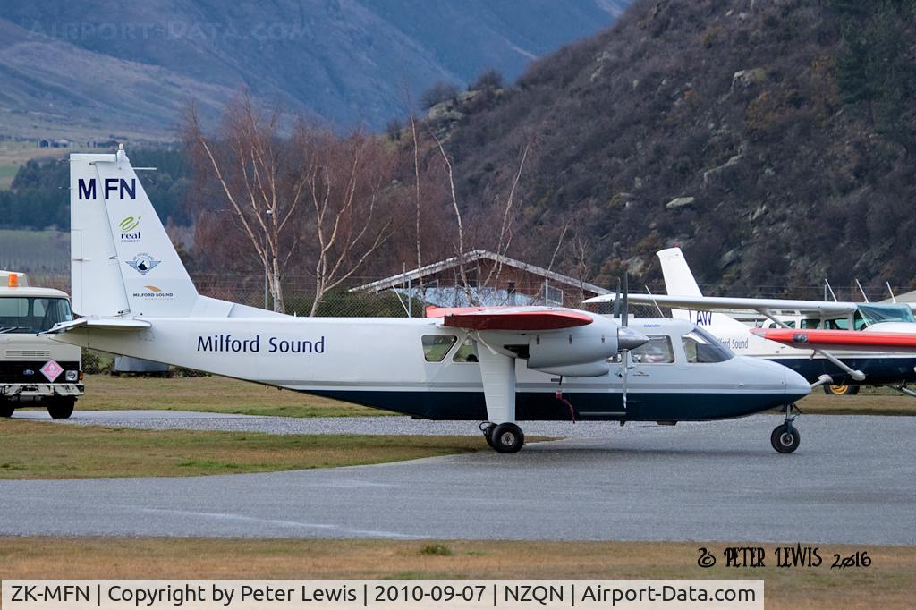ZK-MFN, 1983 Pilatus Britten-Norman BN-2A-26 Islander C/N 2168, Miford Sound Flights Ltd., Queenstown