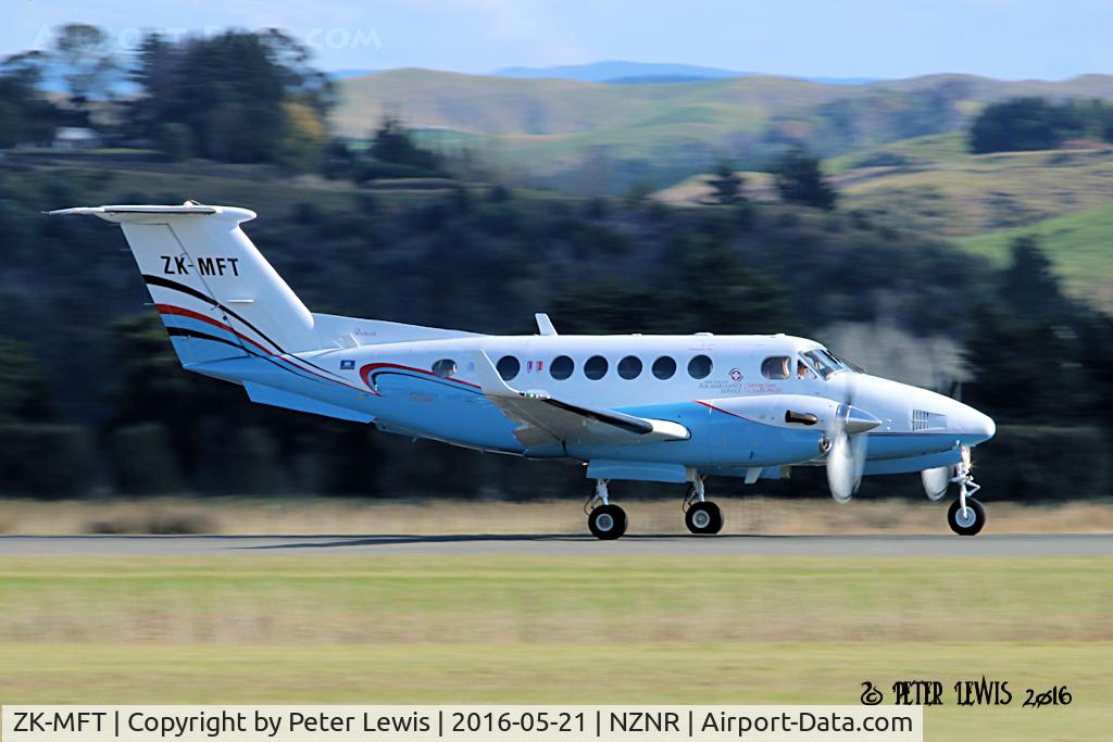 ZK-MFT, 1988 Beechcraft B200 King Air C/N BB-1298, Skyline Aviation Co.Ltd., Napier