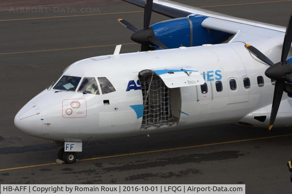 HB-AFF, 1991 ATR 42-320 C/N 264, Parked