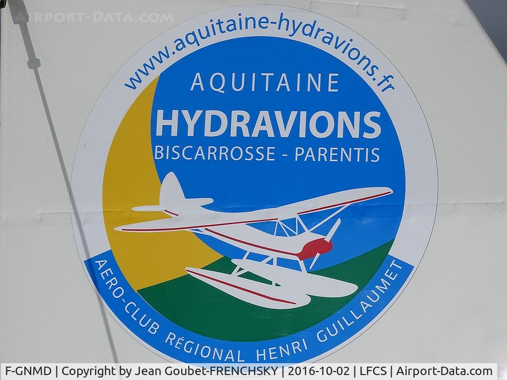 F-GNMD, 1982 Piper PA-18-150 Super Cub C/N 18-8209009, Aquitaine Hydravions - Aéroclub Régional Henri Guillaumet