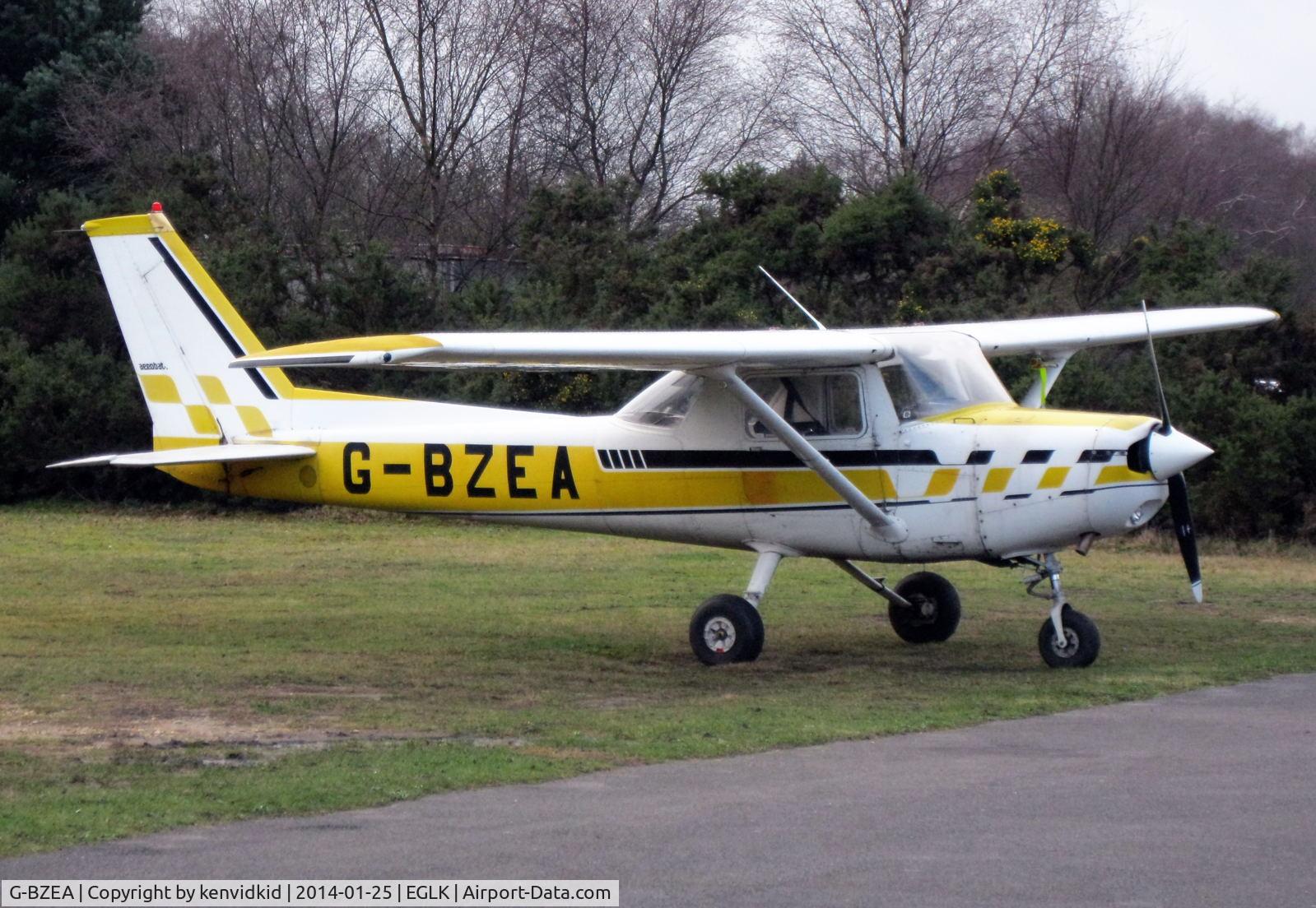 G-BZEA, 1979 Cessna A152 Aerobat C/N A152-0824, At Blackbushe.