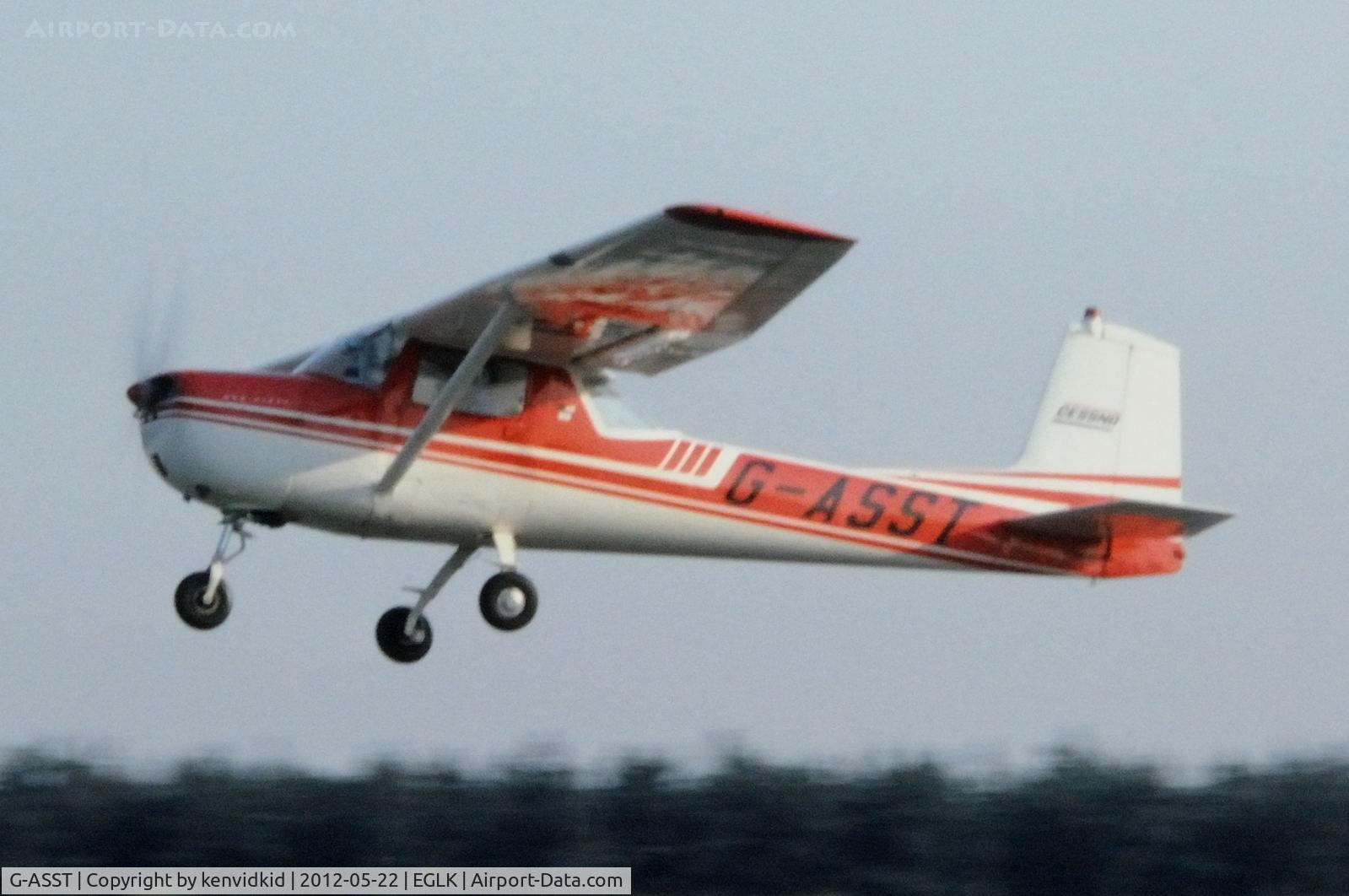 G-ASST, 1964 Cessna 150D C/N 15060630, At Blackbushe.