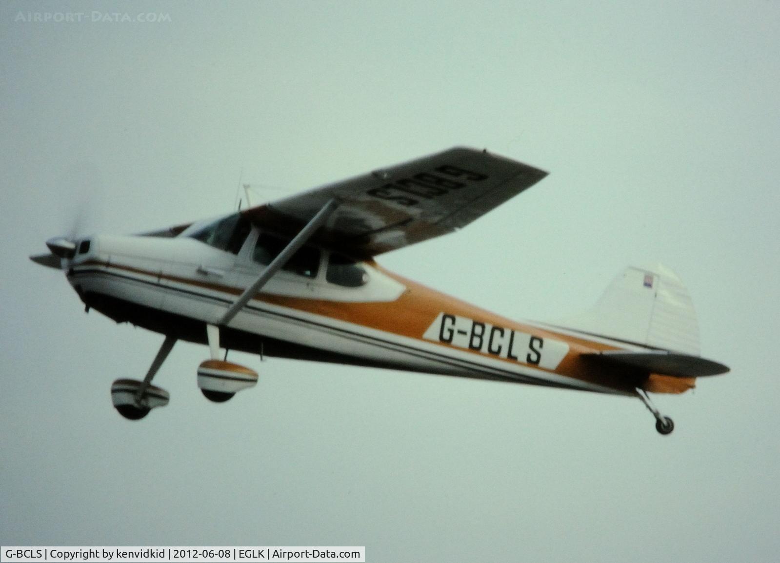 G-BCLS, 1952 Cessna 170B C/N 20946, At Blackbushe.