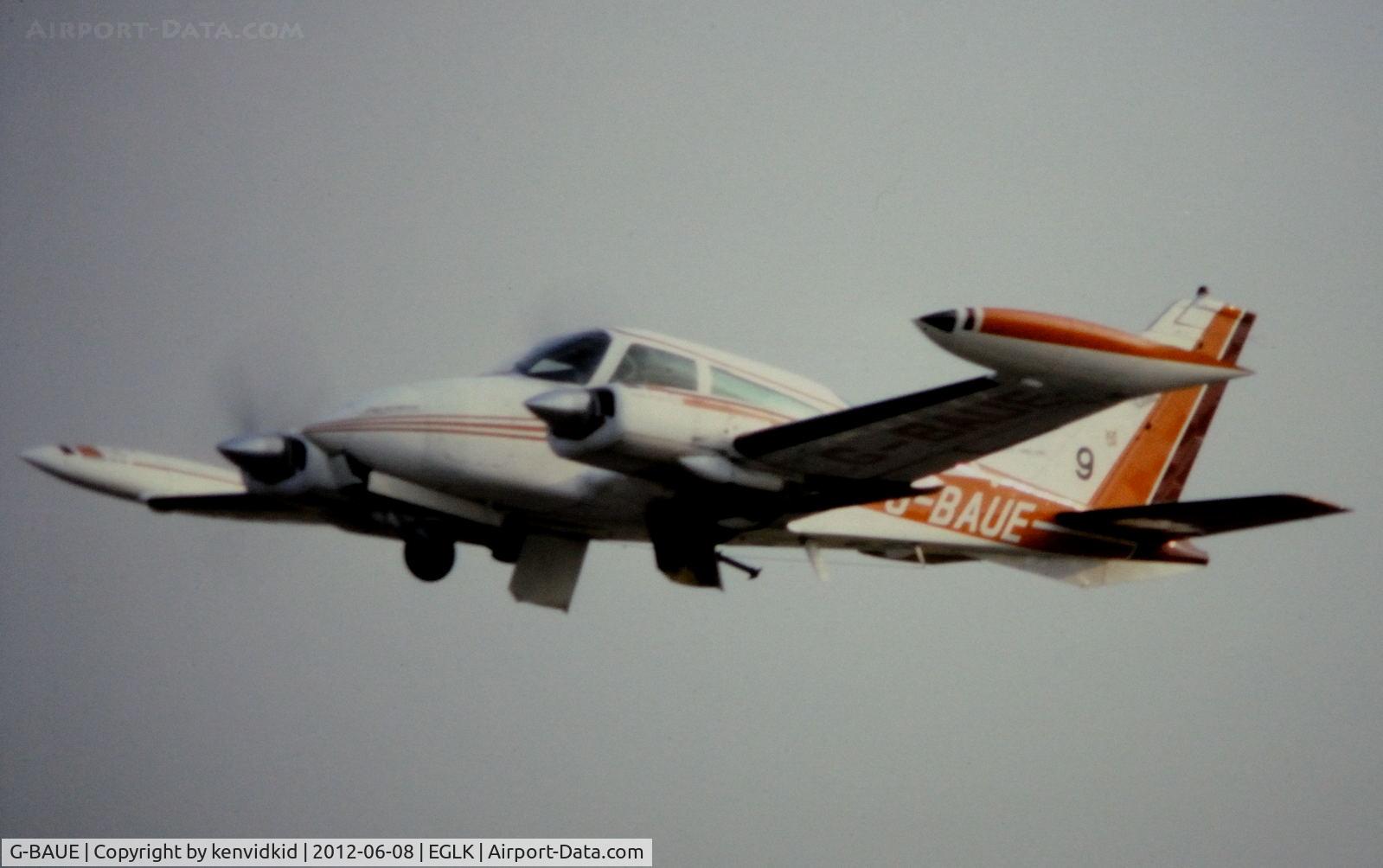 G-BAUE, 1973 Cessna 310Q C/N 310Q-0695, At Blackbushe.
