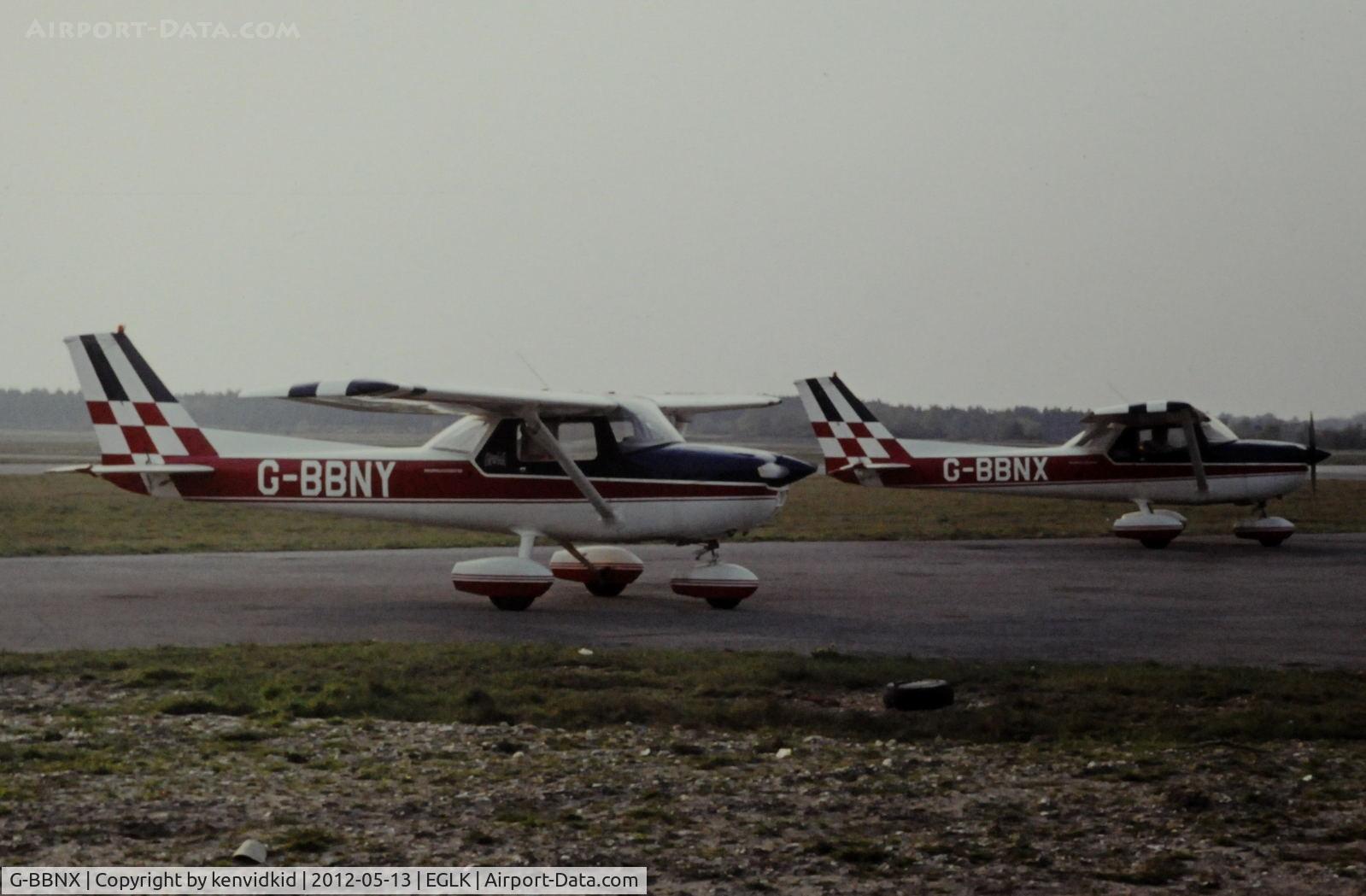 G-BBNX, 1973 Reims FRA150L Aerobat C/N 0219, At Blackbushe.