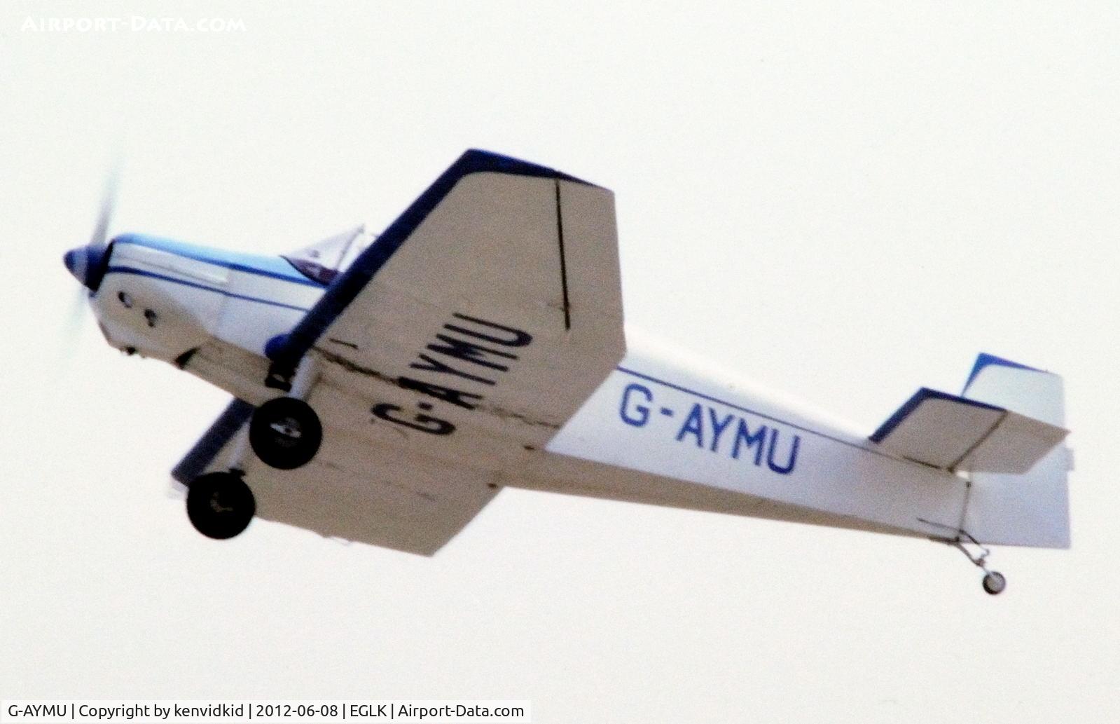 G-AYMU, 1960 Jodel D-112 Club C/N 1015, At Blackbushe.