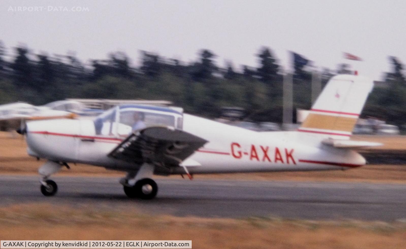 G-AXAK, 1969 Socata MS-880B Rallye Club C/N 1304, At Blackbushe.