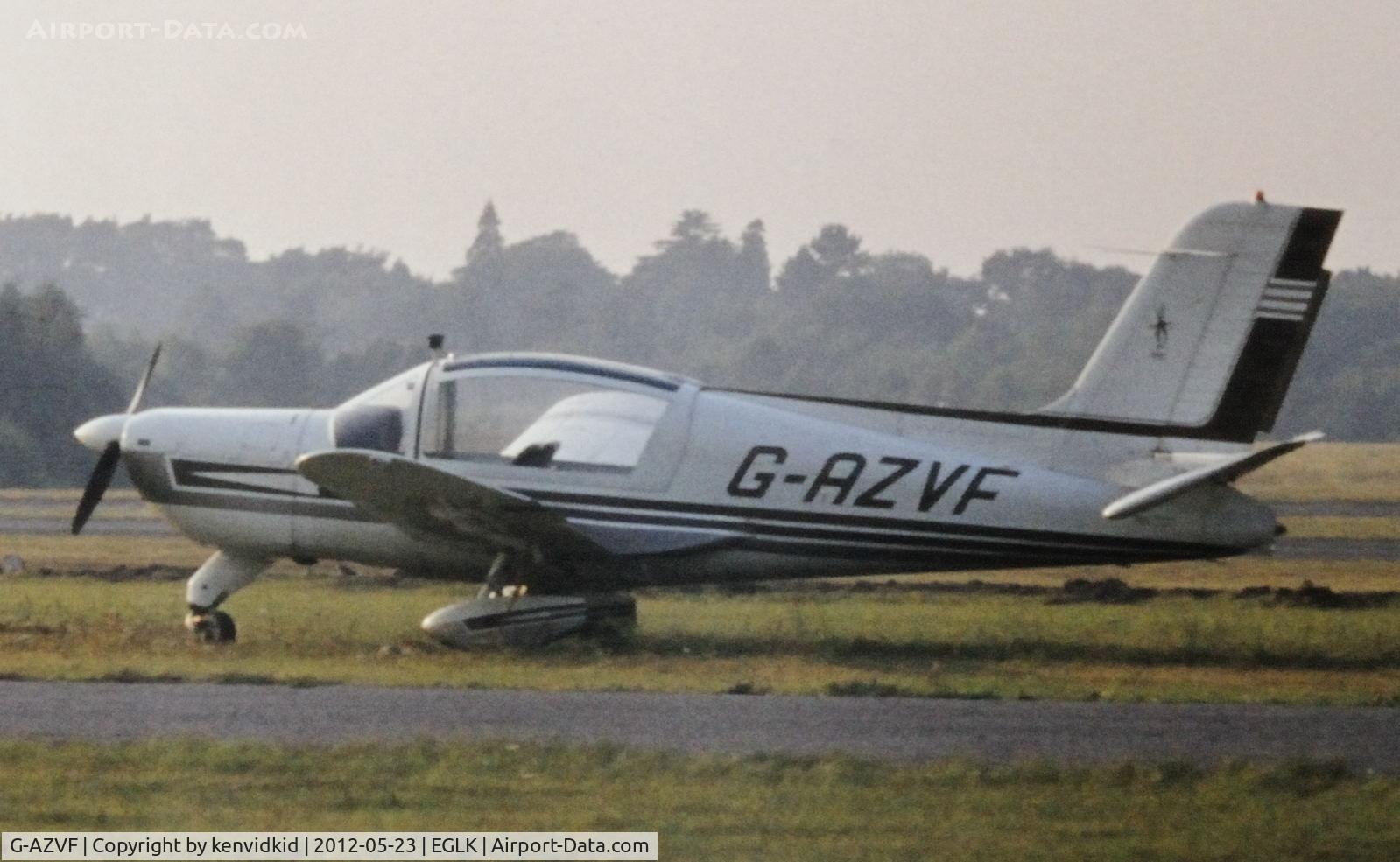 G-AZVF, 1972 Socata MS.894A Rallye Minerva 220 C/N 11999, At Blackbushe.