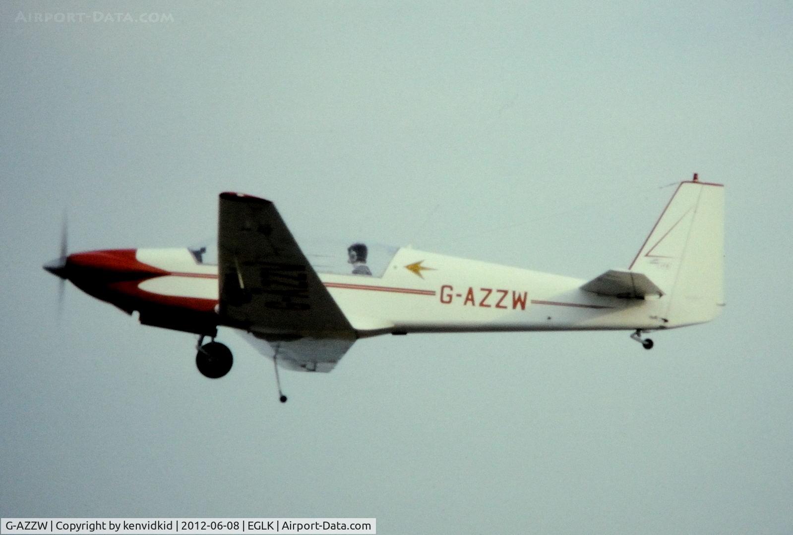 G-AZZW, 1972 Sportavia-Putzer RF-5 C/N 5113, At Blackbushe.