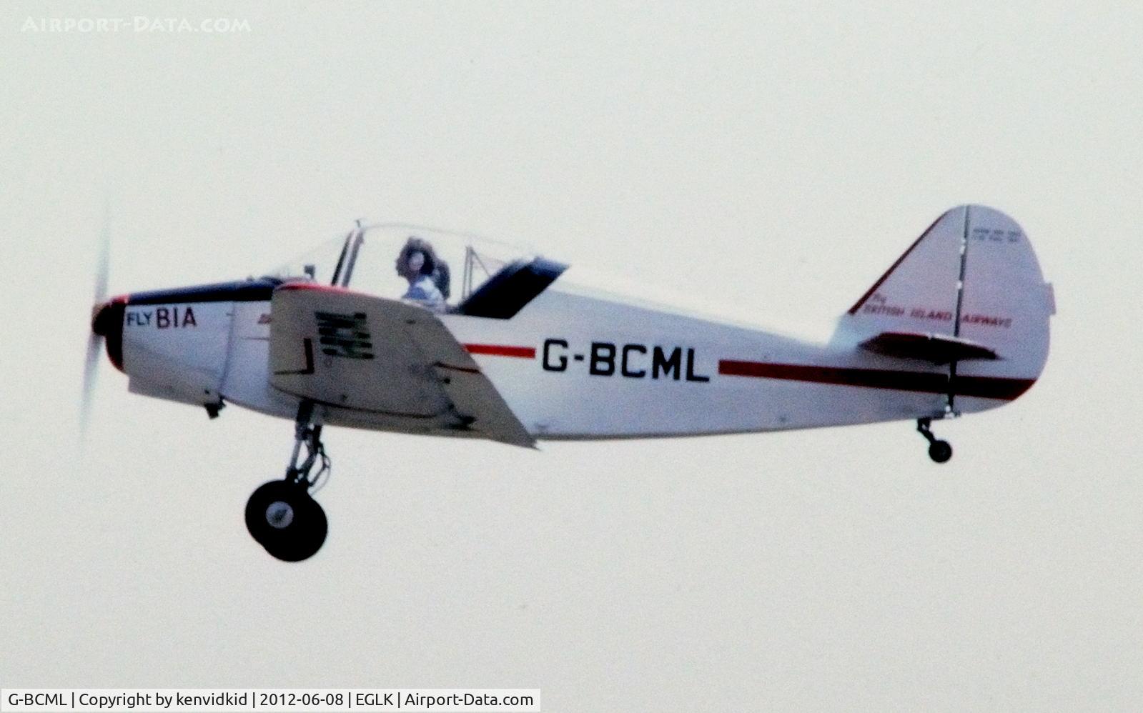 G-BCML, 1951 SIPA 903 C/N 96, At Blackbushe.