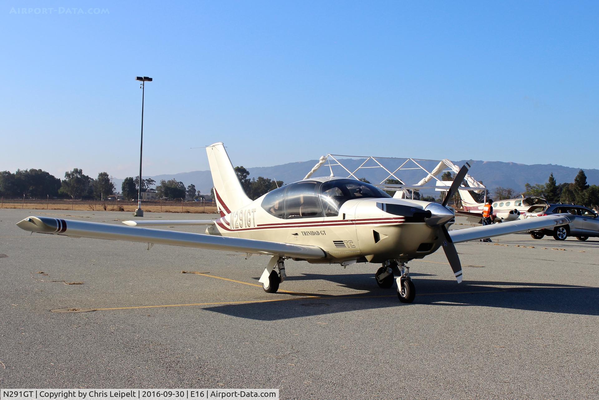 N291GT, 2001 Socata TB-21 TC Trinidad C/N 2091, RHV based 2001 Socata TB-21 parked on the transient ramp at South County Airport, San Martin, CA.