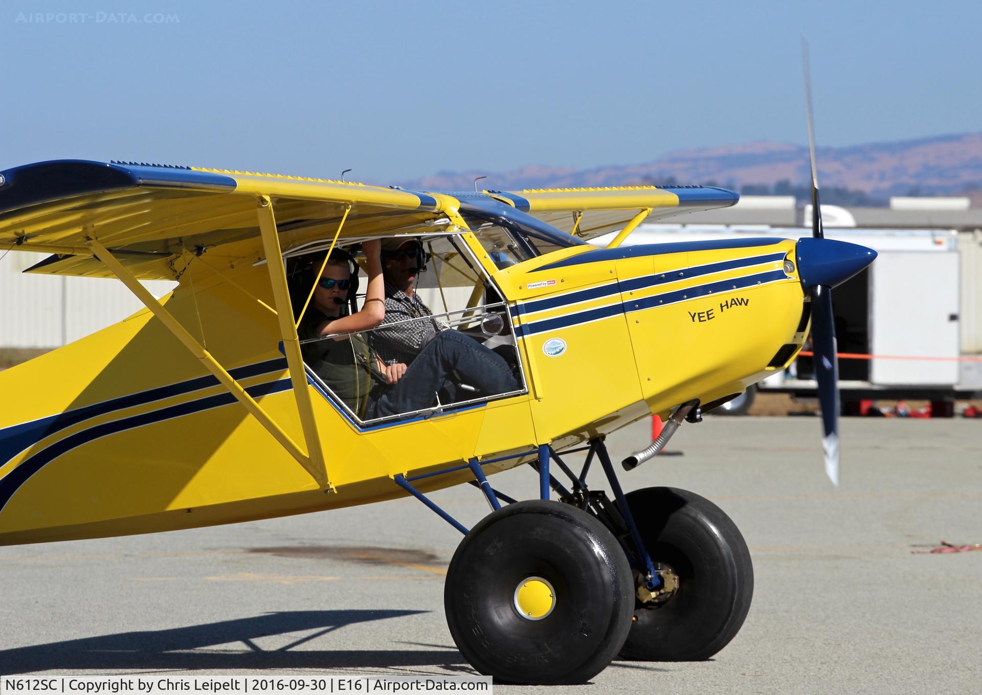 N612SC, 2005 Just Aircraft Escapade C/N JAESC0054, Oakland based 2005 