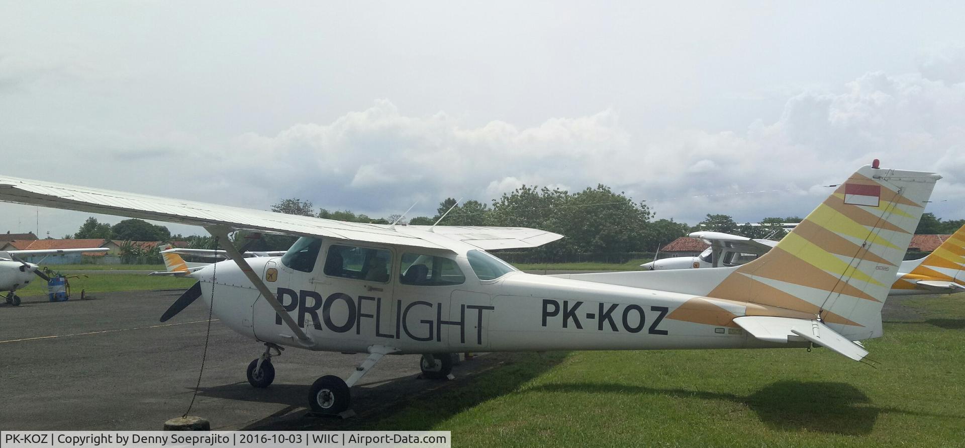 PK-KOZ, 1981 Cessna 172P C/N 17275396, Proflight Pilot School