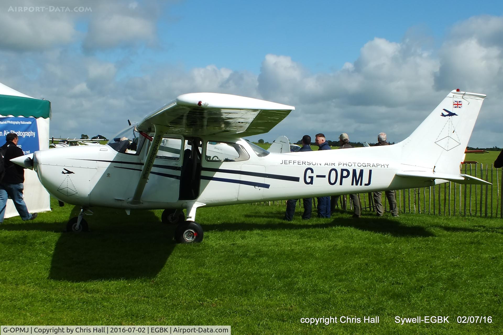 G-OPMJ, 1974 Reims F172M ll Skyhawk C/N 1110, at Aeroexpo 2016