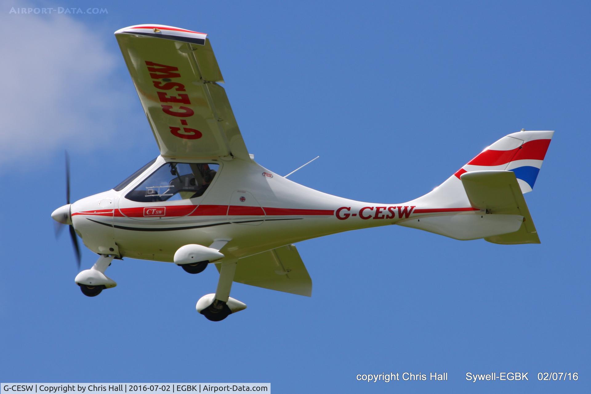 G-CESW, 2007 Flight Design CTSW C/N 8296, at Aeroexpo 2016