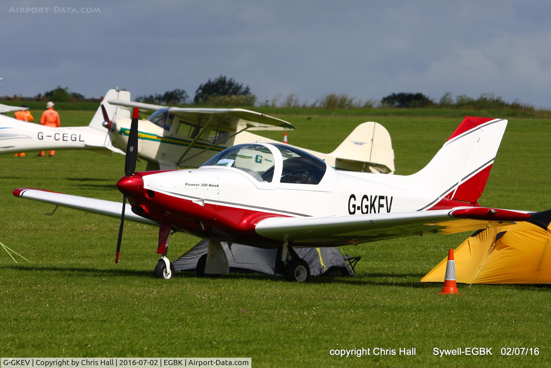 G-GKEV, 2010 Alpi Aviation Pioneer 300 Hawk C/N LAA 330A-14965, at Aeroexpo 2016