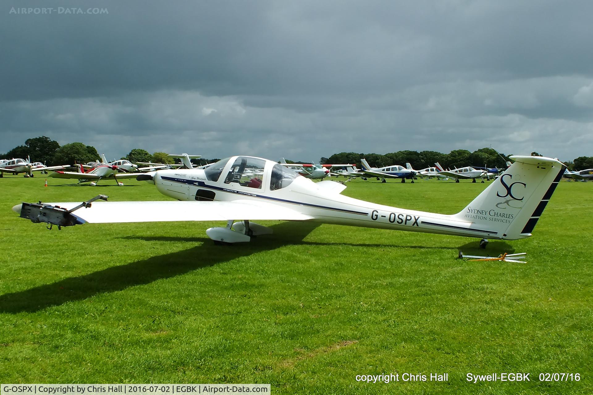 G-OSPX, 1985 Grob G-109B C/N 6414, at Aeroexpo 2016