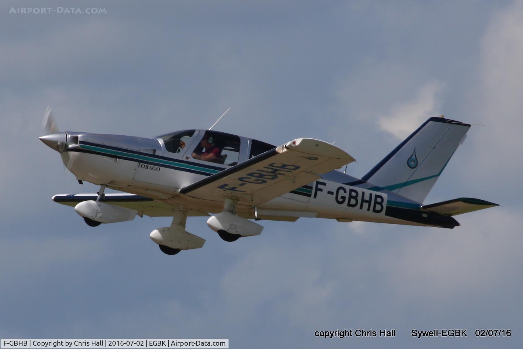 F-GBHB, 1978 Socata TB-10 Tobago C/N 6, at Aeroexpo 2016