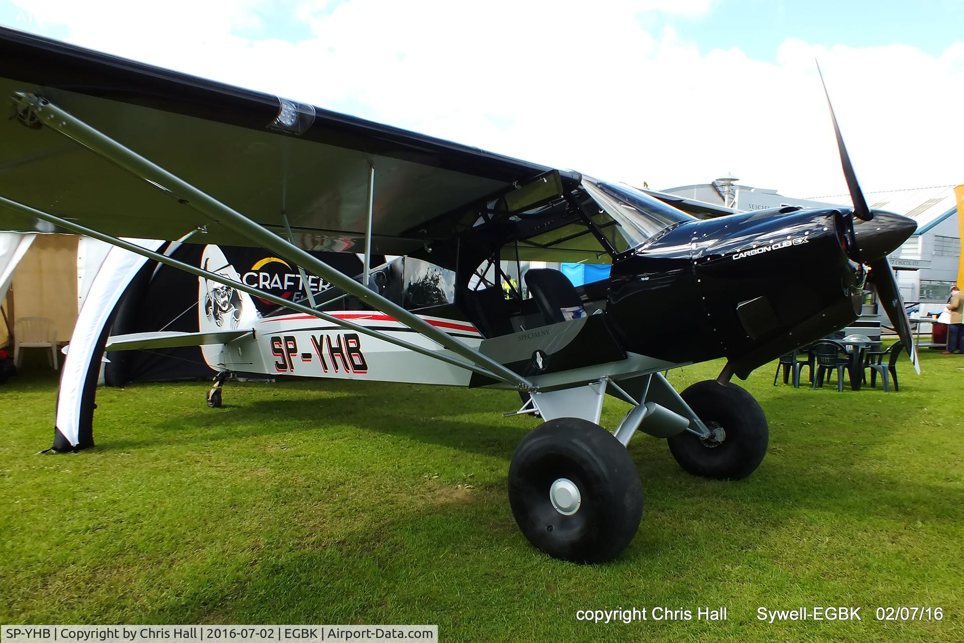 SP-YHB, 2015 Cub Crafters Carbon Cub EX C/N Not found  SP-YHB, at Aeroexpo 2016