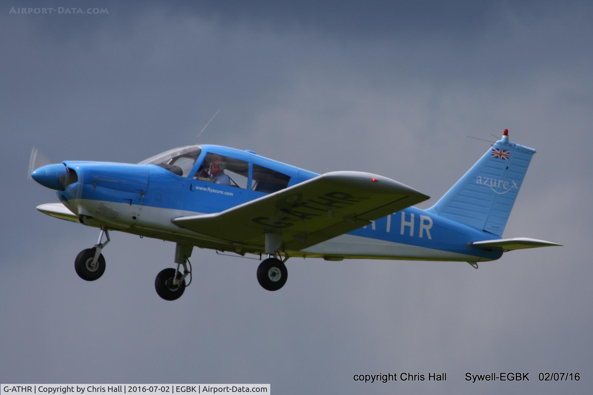 G-ATHR, 1965 Piper PA-28-180 Cherokee C C/N 28-2343, at Aeroexpo 2016