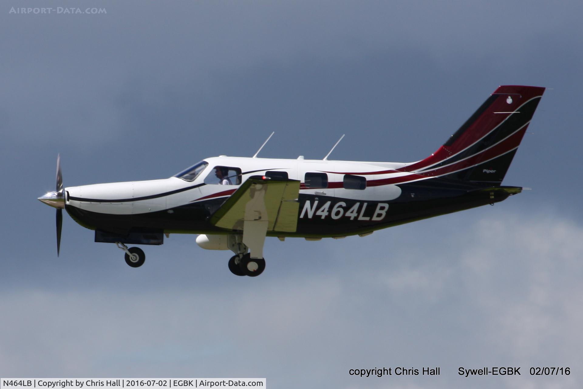 N464LB, 1993 Piper PA-46-350P Malibu Mirage C/N 4622139, at Aeroexpo 2016
